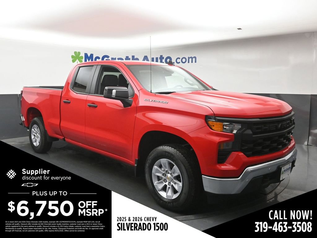 New 2026 Chevrolet Silverado 1500 W/T