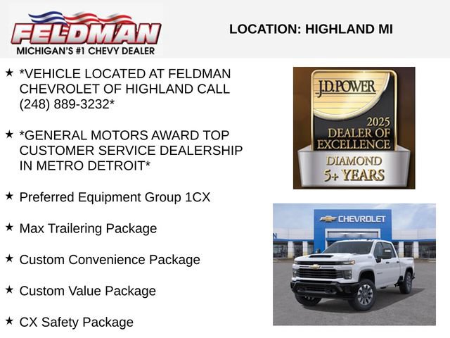 New 2026 Chevrolet Silverado 2500 Custom w/ Custom Value Package AWD/4WD image 3