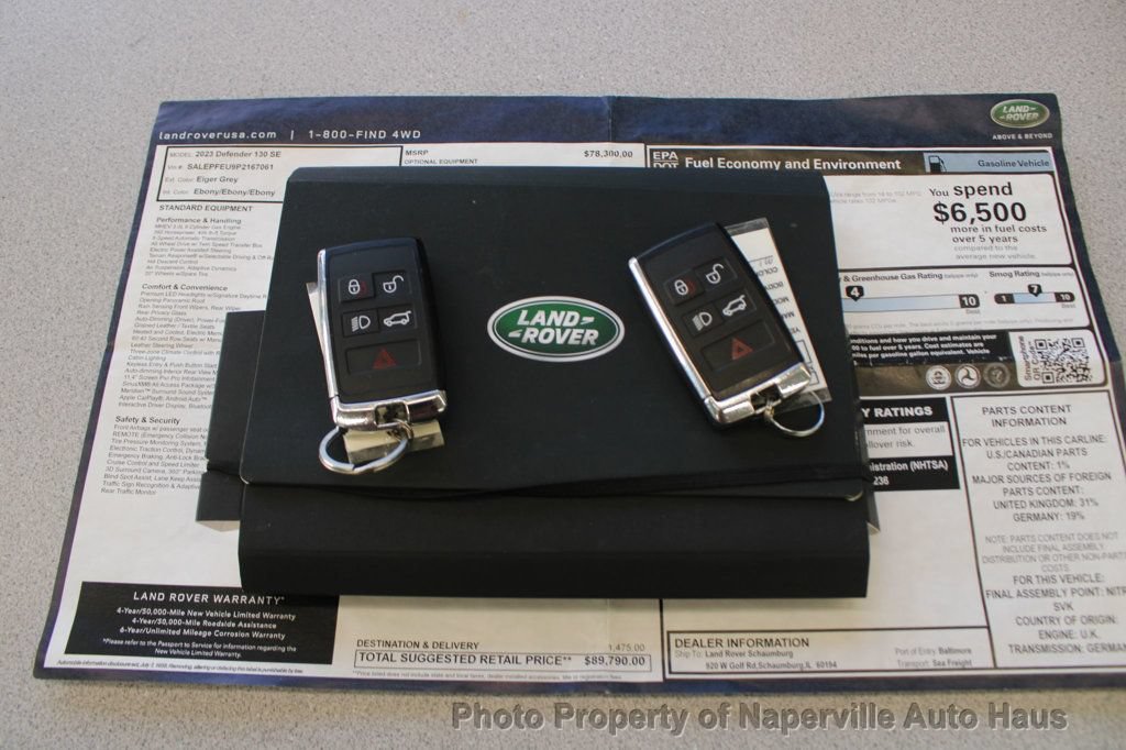 Used 2023 Land Rover Defender 130 SE AWD/4WD image 61