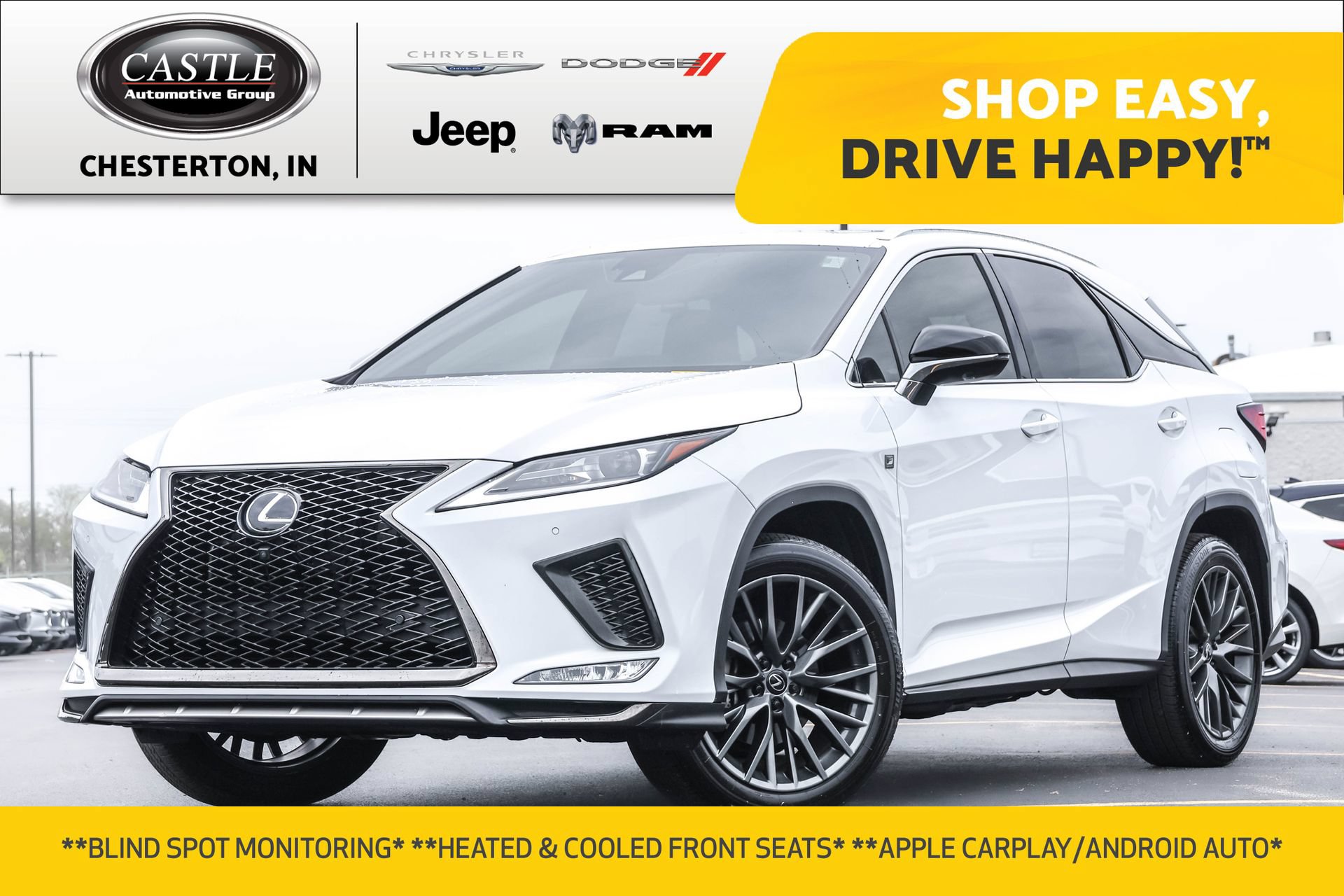 Used 2022 Lexus RX 350 F Sport w/ Accessory Package AWD/4WD image 1