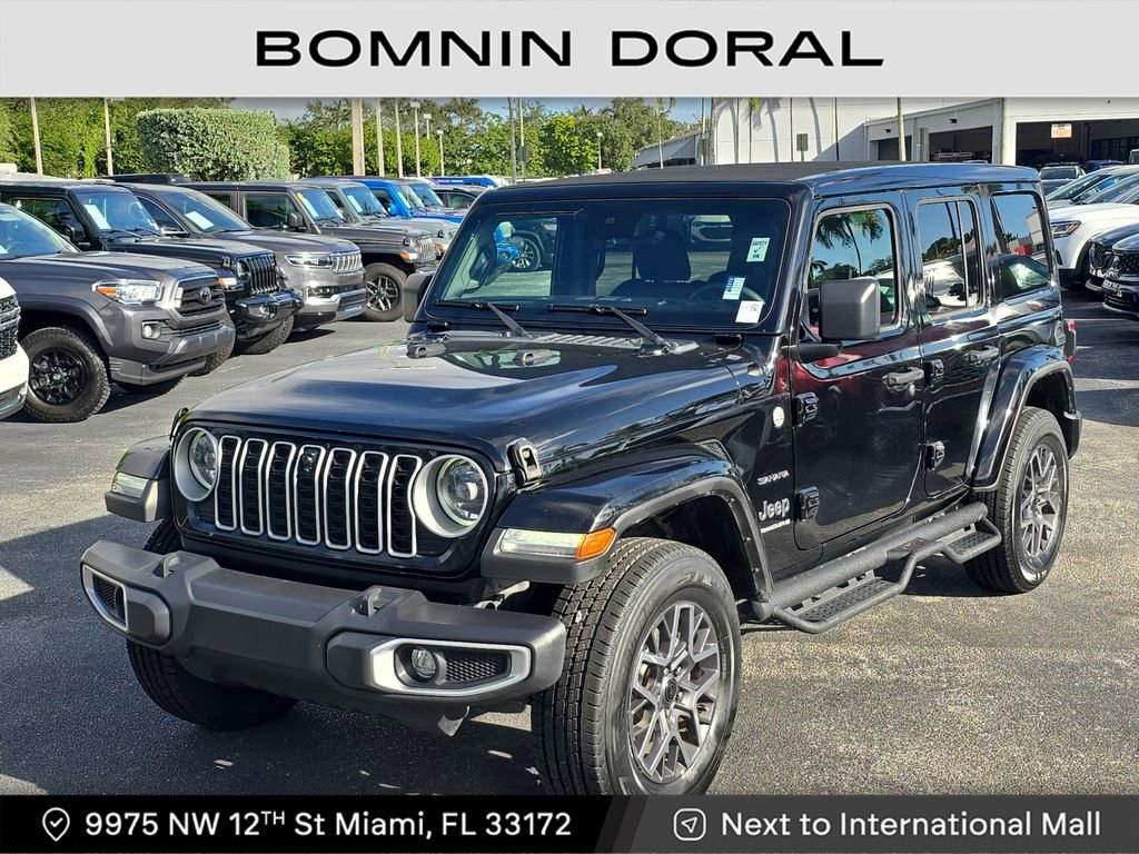 Used 2024 Jeep Wrangler Sahara w/ Technology Group