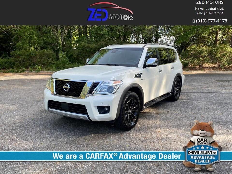 Used 2017 Nissan Armada Platinum RWD image 1