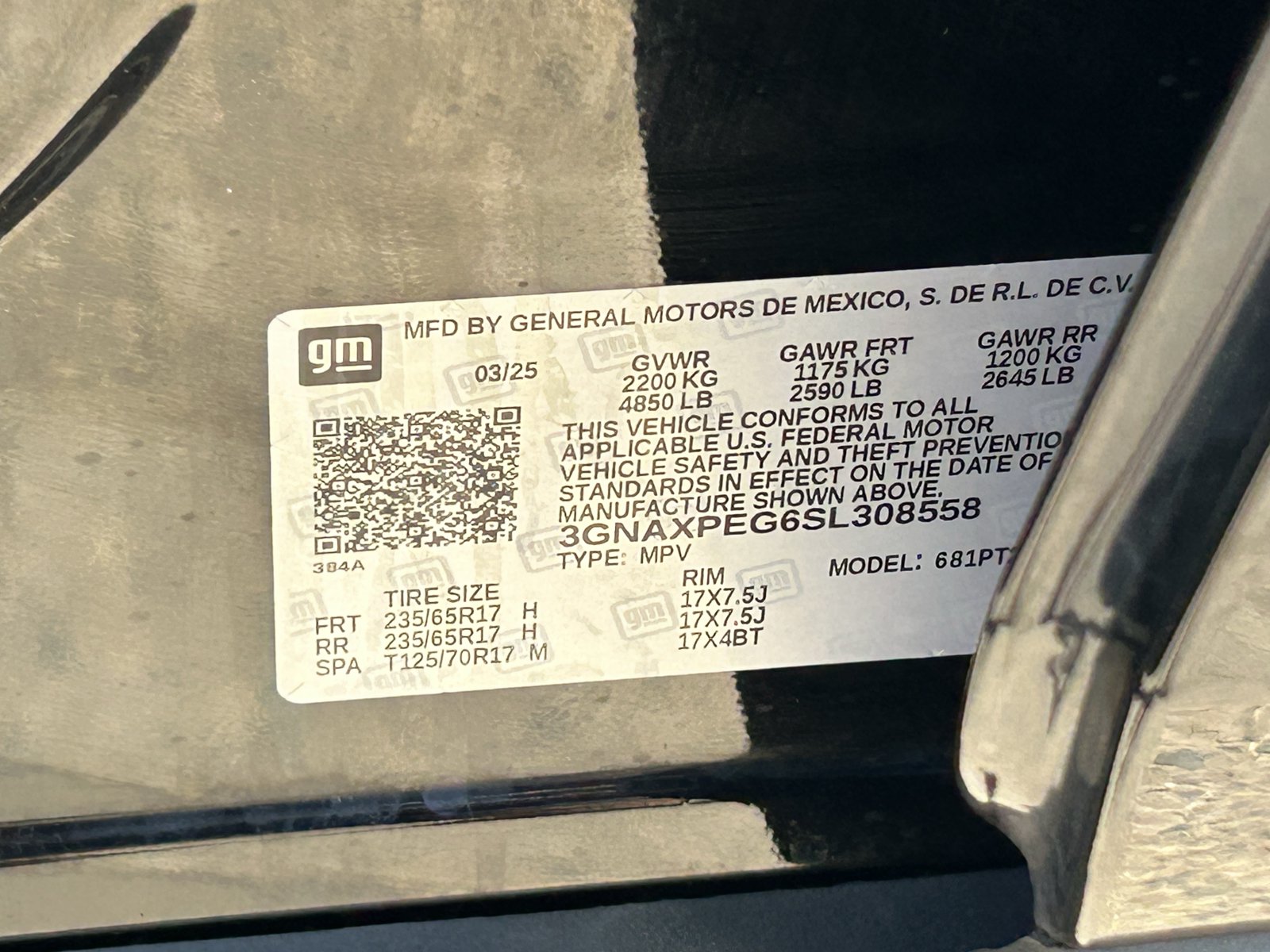 Certified 2025 Chevrolet Equinox LT AWD/4WD image 34