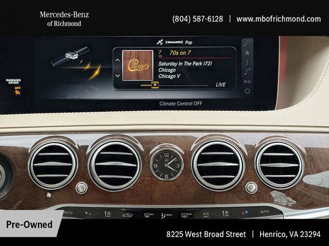 Used 2019 Mercedes-Benz S 560 Sedan image 16
