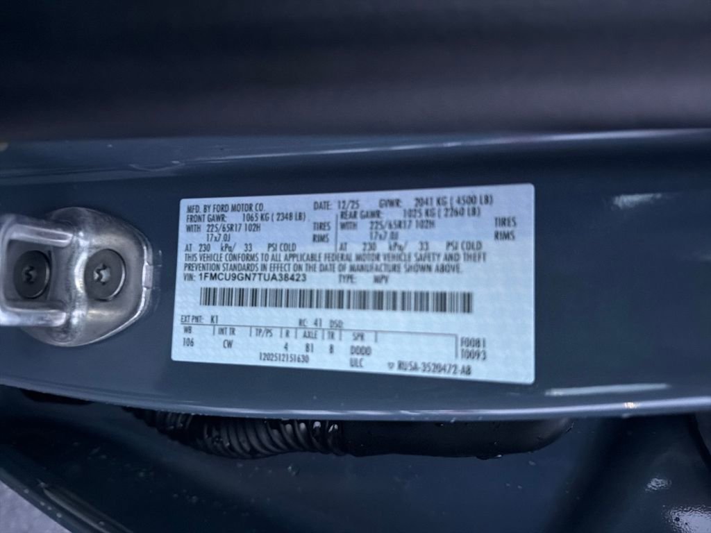 New 2026 Ford Escape Active w/ Active Premium Tech Pack image 30