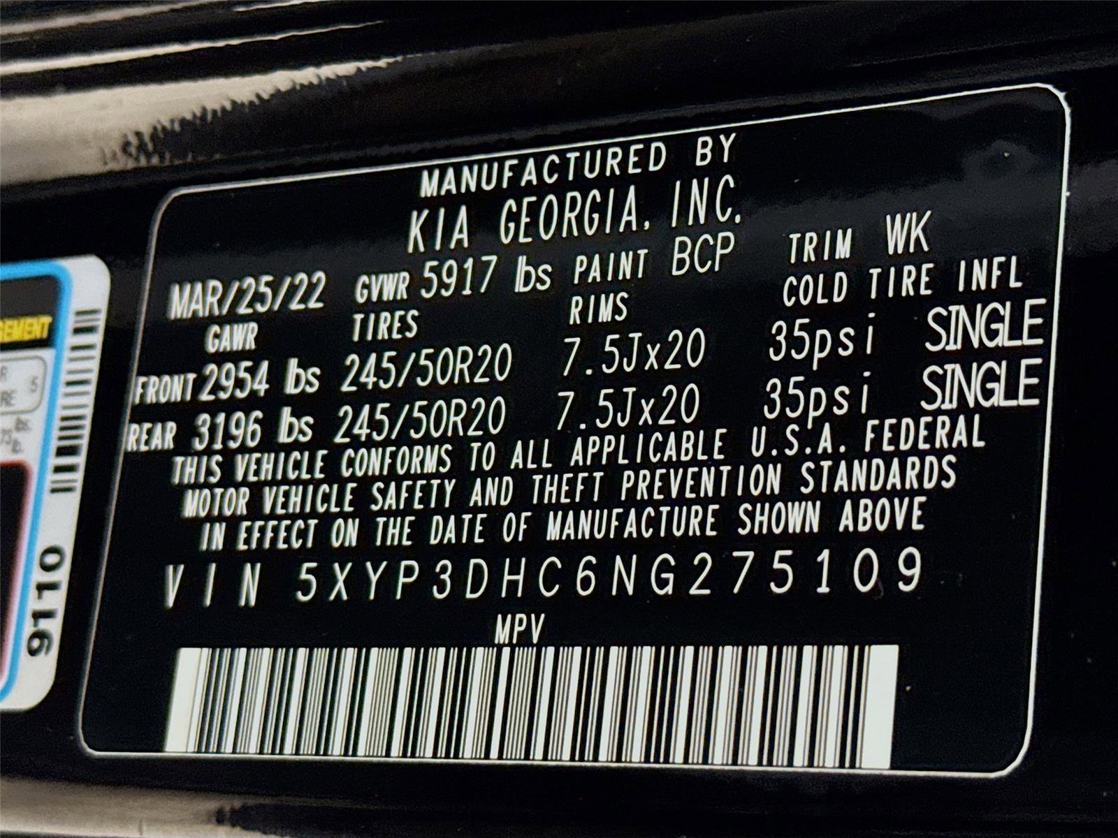 Used 2022 Kia Telluride EX w/ EX Premium Package image 35