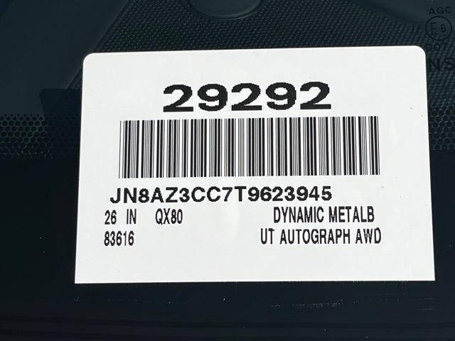 New 2026 INFINITI QX80 Autograph AWD/4WD image 33
