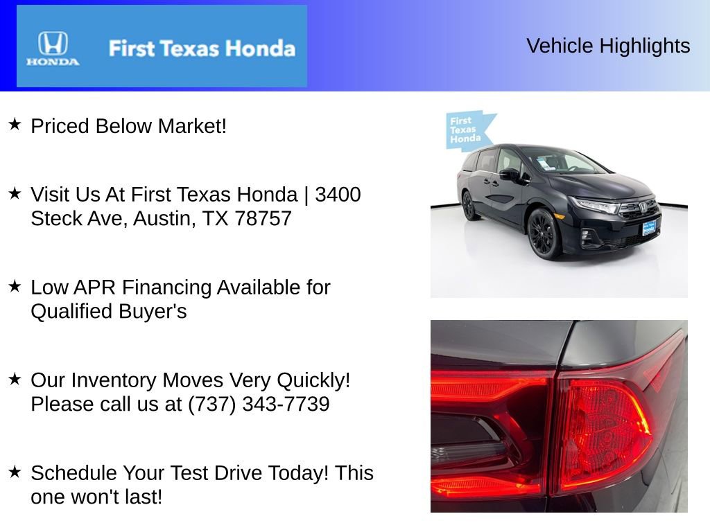 New 2026 Honda Odyssey Sport-L image 5