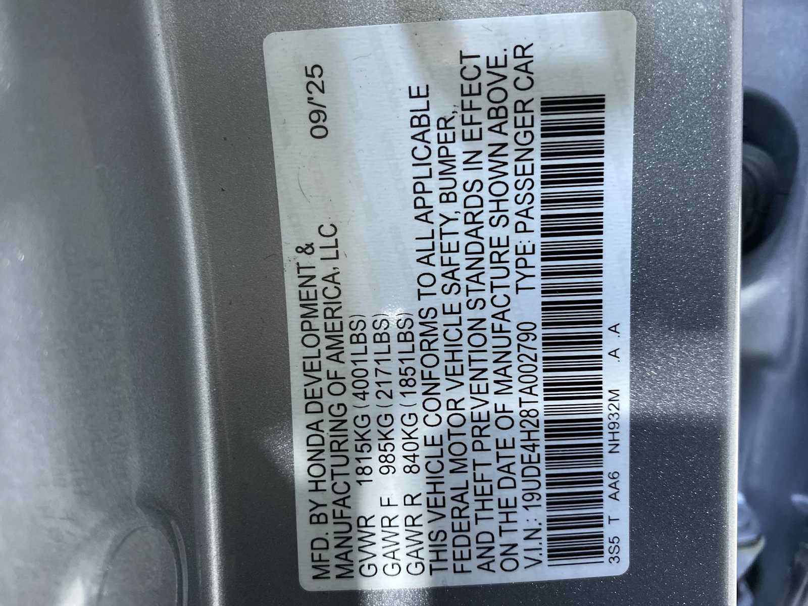 Used 2026 Acura Integra FWD image 21
