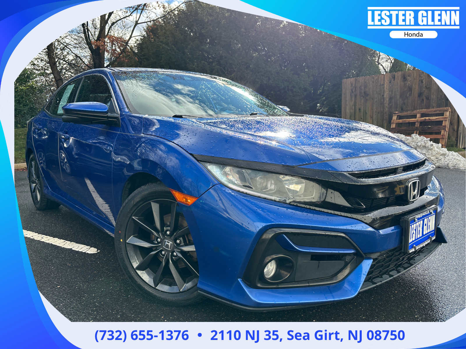 Used 2020 Honda Civic EX image 1