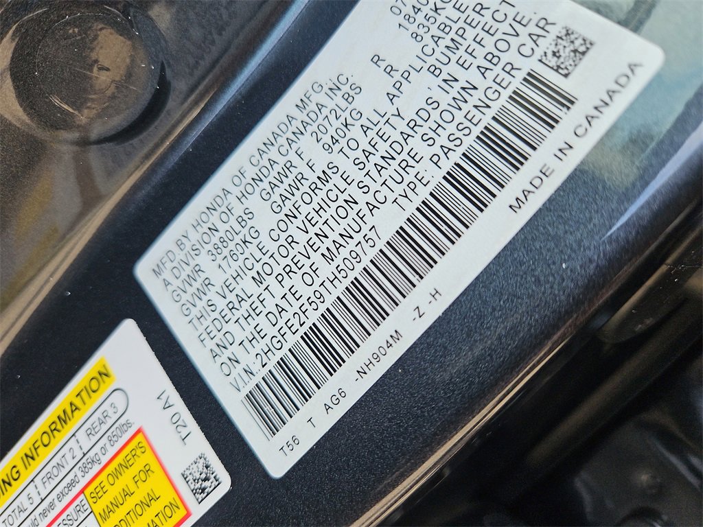 New 2026 Honda Civic Sport image 6