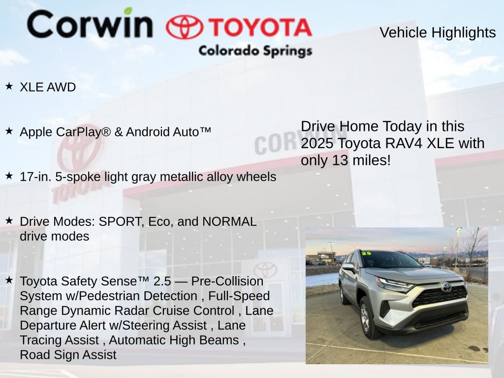 Used 2025 Toyota RAV4 XLE image 7