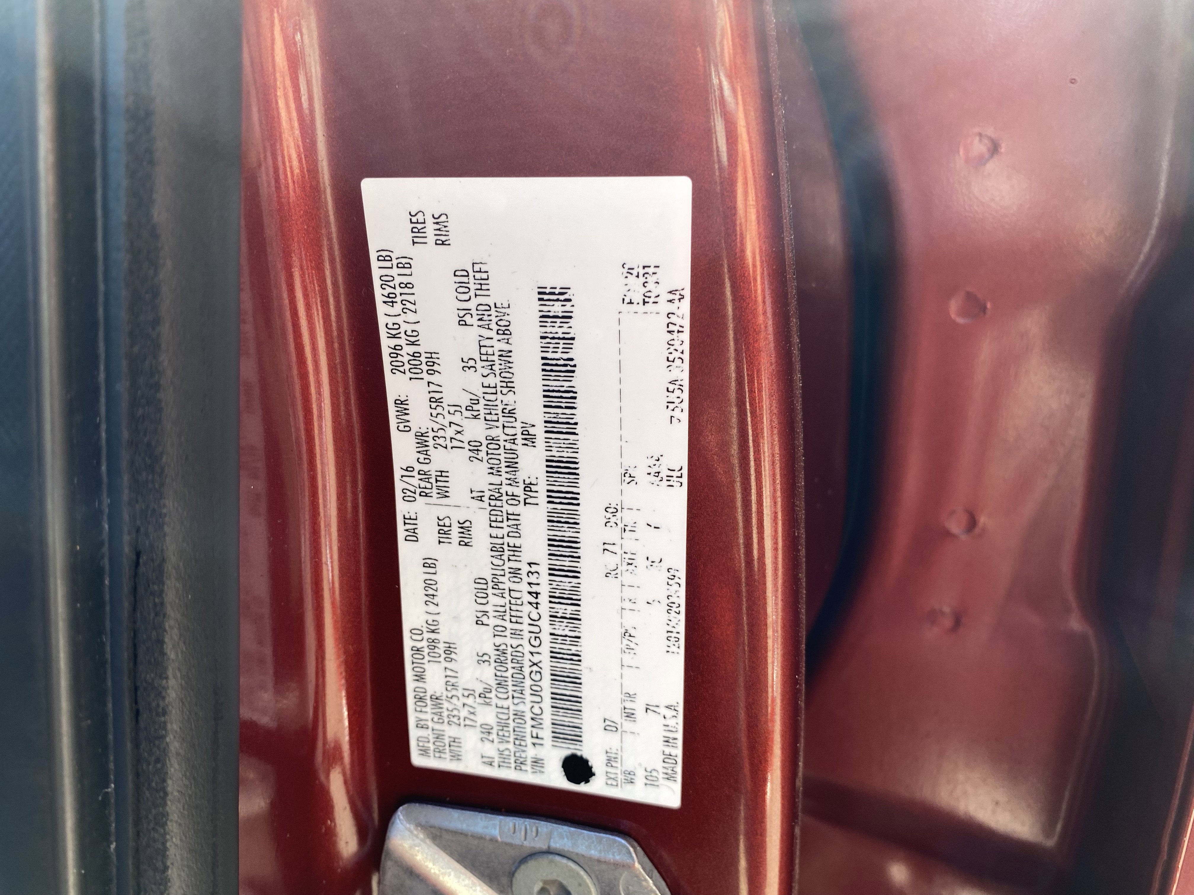 Used 2016 Ford Escape SE w/ Equipment Group 201A image 10