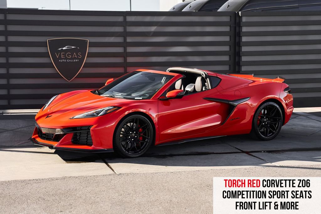 Used 2023 Chevrolet Corvette Z06 w/ Stealth Interior Trim Package RWD image 1