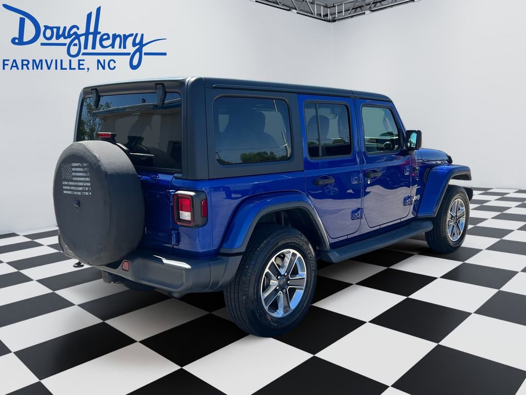 Used 2018 Jeep Wrangler Unlimited Sahara AWD/4WD image 5