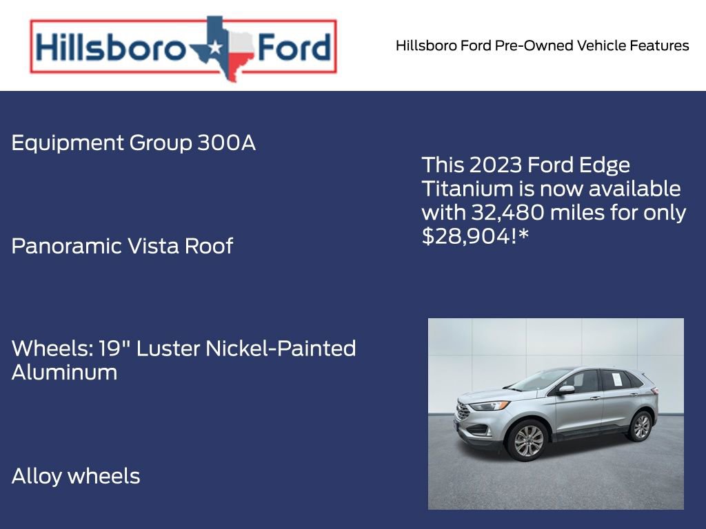 Used 2023 Ford Edge Titanium AWD/4WD image 3
