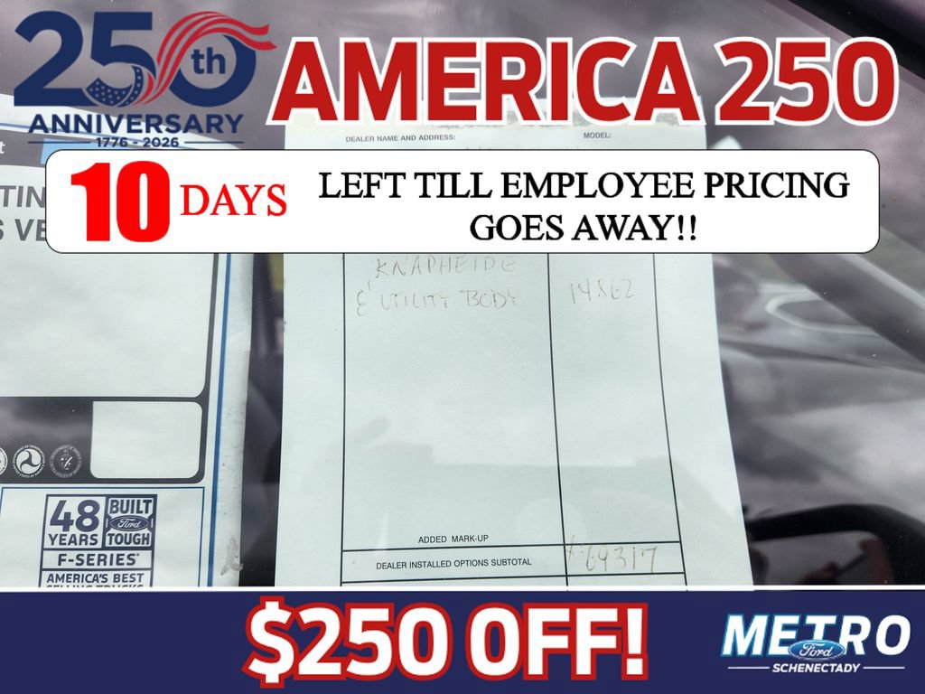 New 2026 Ford F250 XL w/ XL Chrome Package AWD/4WD image 14