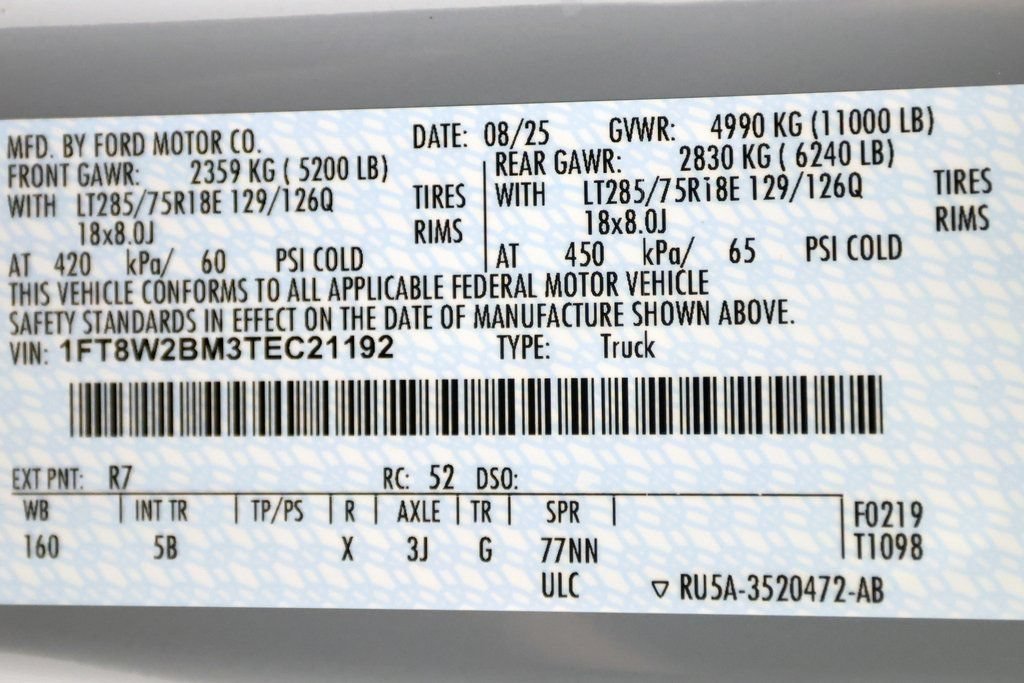 Used 2026 Ford F250 Lariat w/ Tremor Off-Road Package AWD/4WD image 61