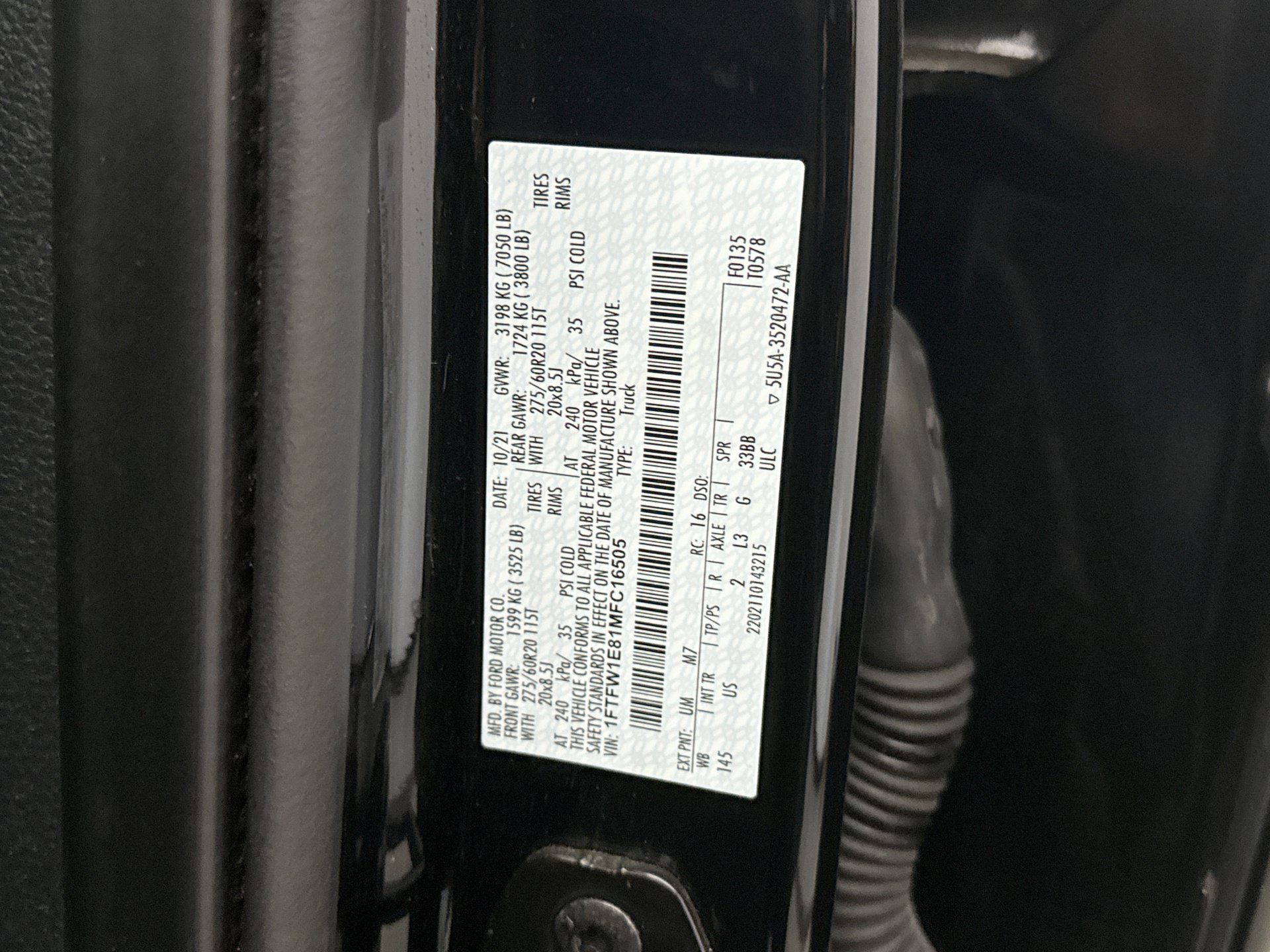 Used 2021 Ford F150 XLT w/ Equipment Group 302A High AWD/4WD image 23