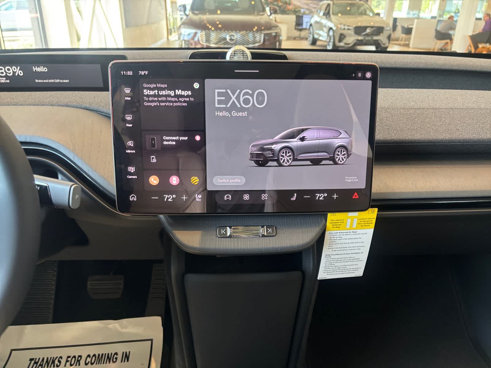 New 2027 Volvo EX60 Ultra AWD/4WD image 12