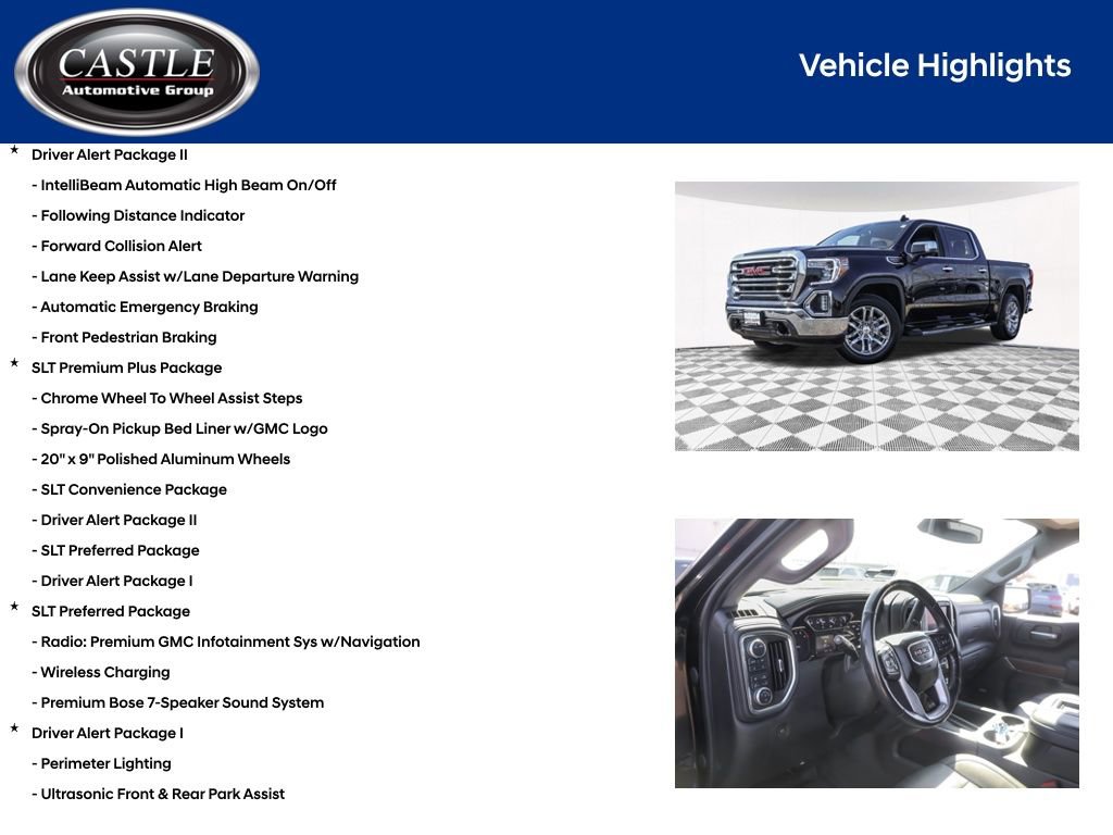Used 2021 GMC Sierra 1500 SLT w/ SLT Premium Plus Package image 10