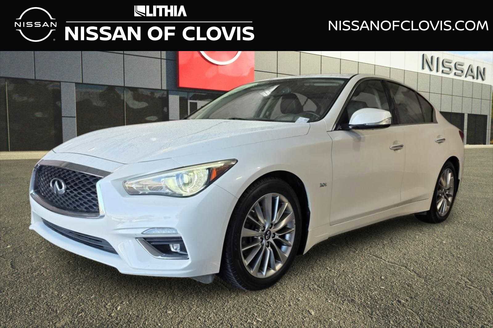 Used 2018 INFINITI Q50 Luxe w/ Cargo Package (L95) image 1
