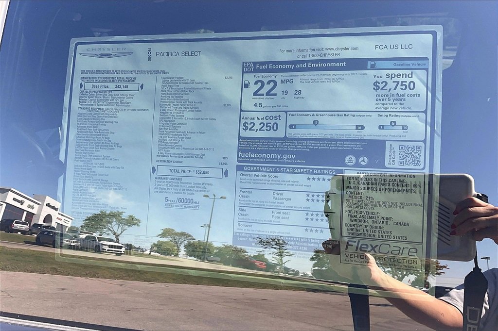 New 2026 Chrysler Pacifica Select image 14