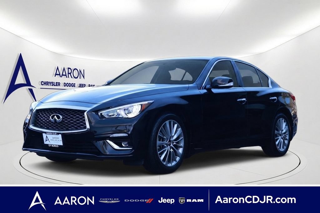 Used 2024 INFINITI Q50 Luxe w/ Cargo Package RWD image 1