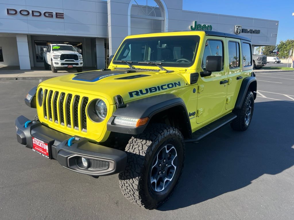 Used 2023 Jeep Wrangler Unlimited Rubicon 4xe AWD/4WD image 5