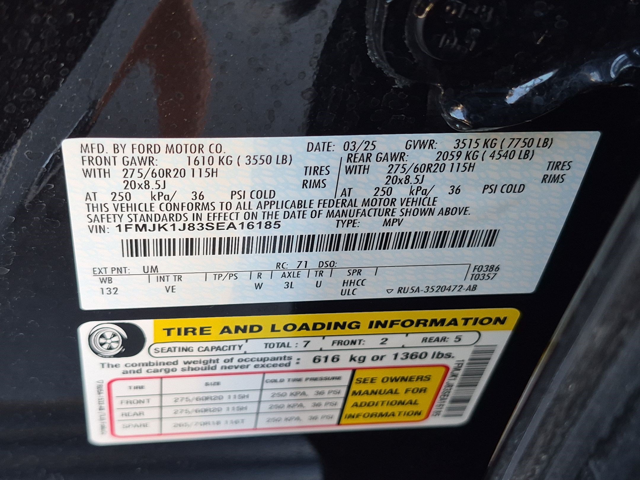 Used 2025 Ford Expedition Max Active AWD/4WD image 38