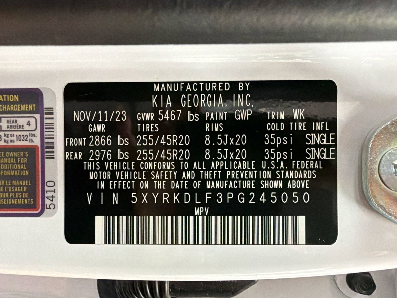 Used 2023 Kia Sorento SX image 18