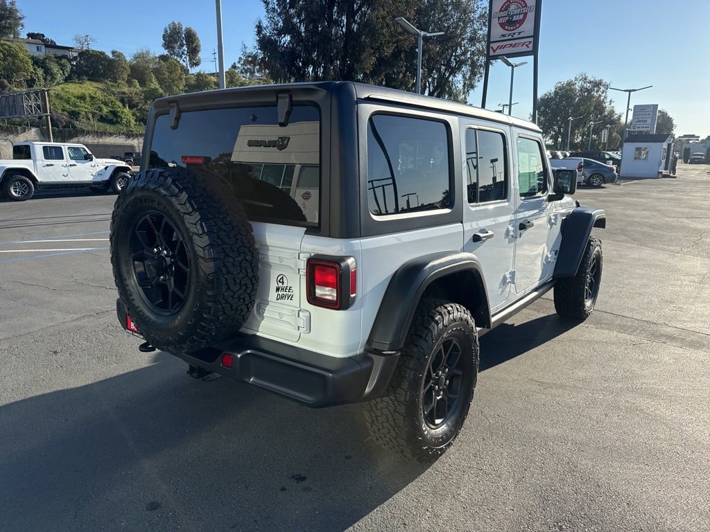 Certified 2025 Jeep Wrangler Willys 4xe image 8