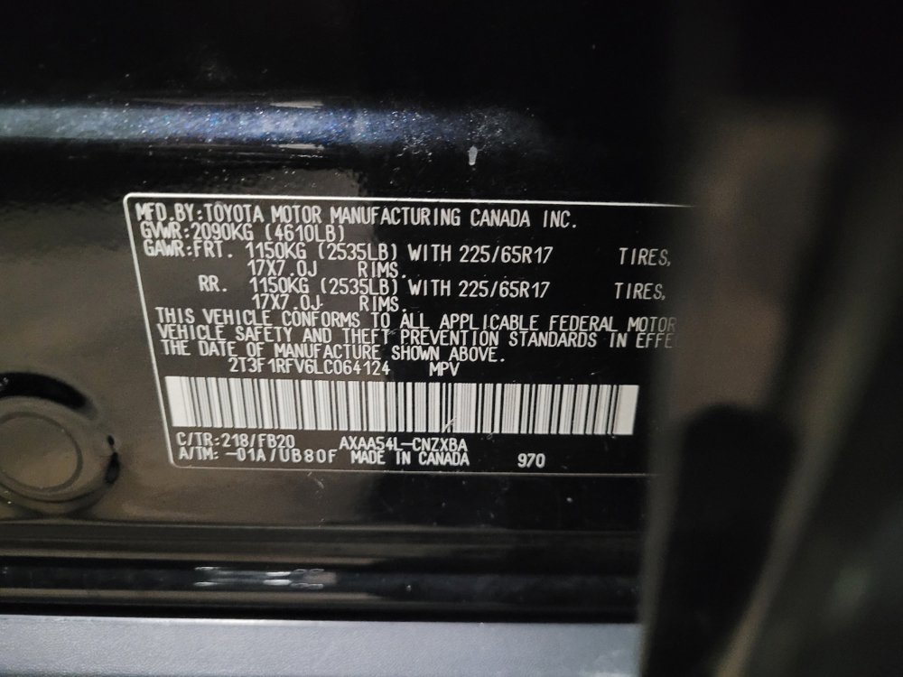 Used 2020 Toyota RAV4 LE w/ All Weather Liner Package image 33