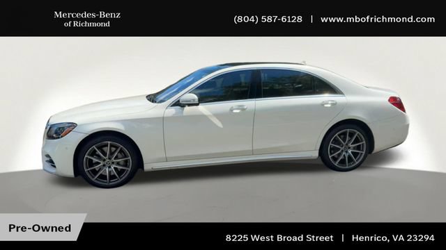 Certified 2020 Mercedes-Benz S 560 Sedan w/ AMG Line Exterior image 7