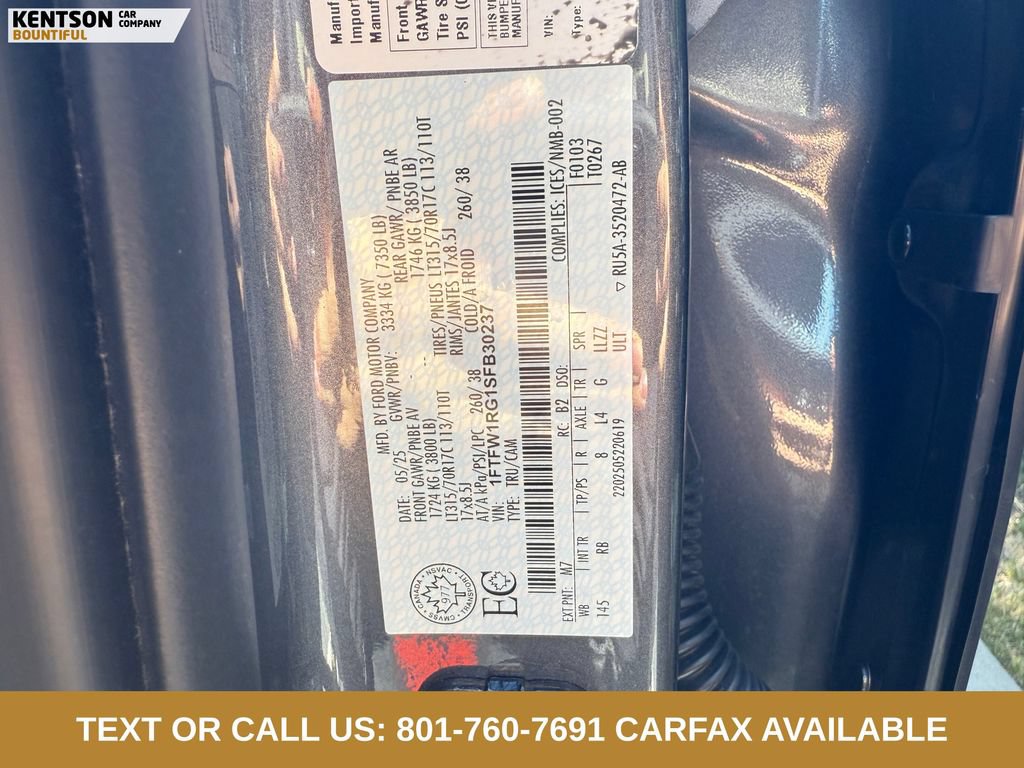Used 2025 Ford F150 Raptor AWD/4WD image 41