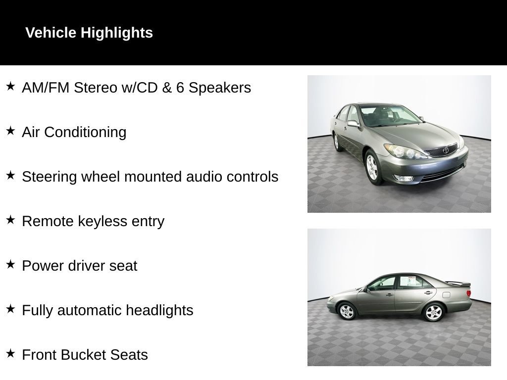 Used 2006 Toyota Camry FWD image 2