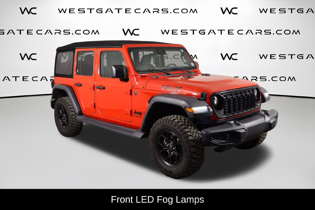 Used 2024 Jeep Wrangler Unlimited Sport AWD/4WD image 47
