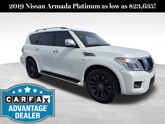 Used 2019 Nissan Armada Platinum w/ Captain's Chairs Package image 1