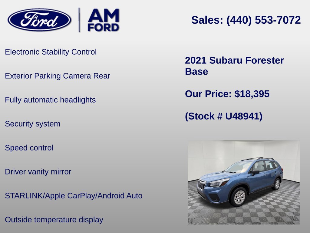 Used 2021 Subaru Forester AWD/4WD image 12