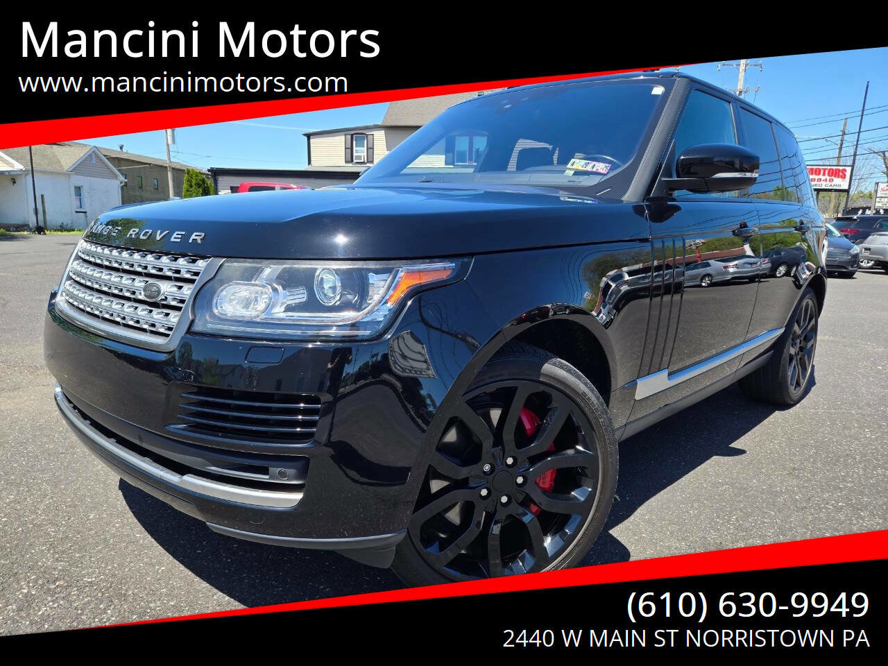 Used 2017 Land Rover Range Rover HSE image 1