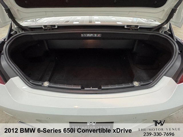 Used 2012 BMW 650i xDrive Convertible AWD/4WD image 34