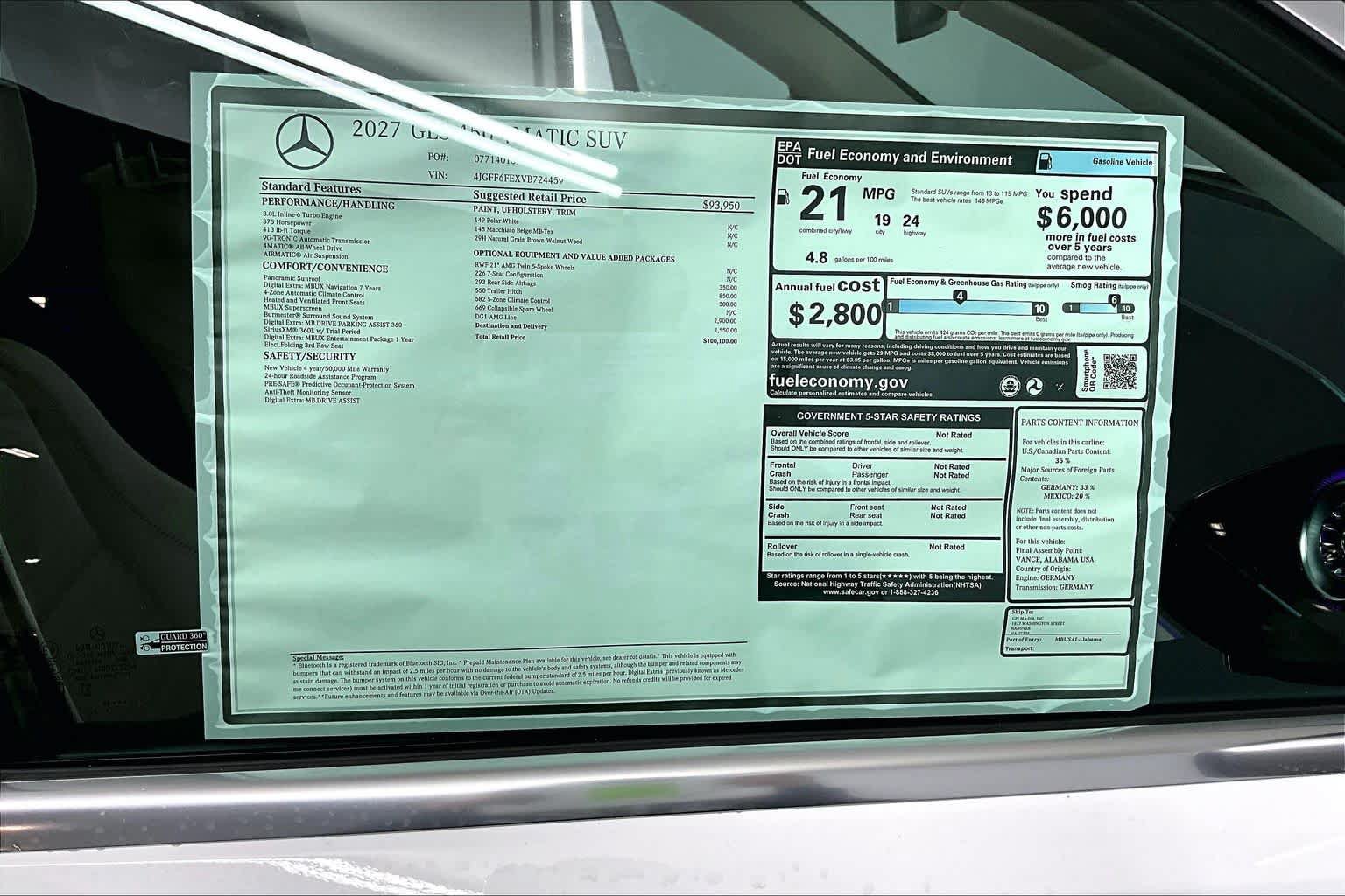 New 2027 Mercedes-Benz GLS 450 4MATIC image 19