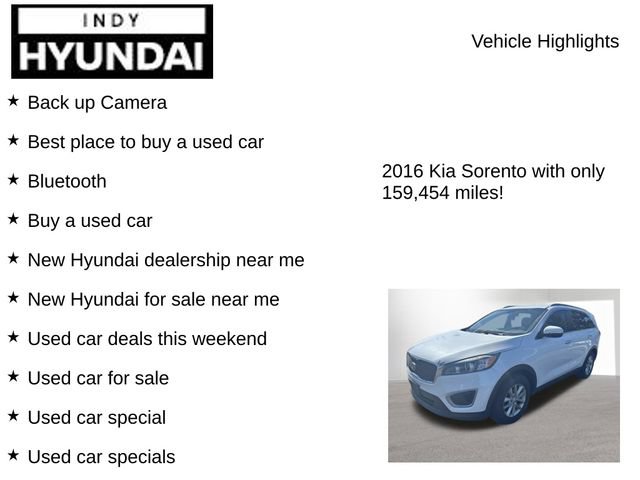 Used 2016 Kia Sorento FWD w/ LX Convenience Package image 8