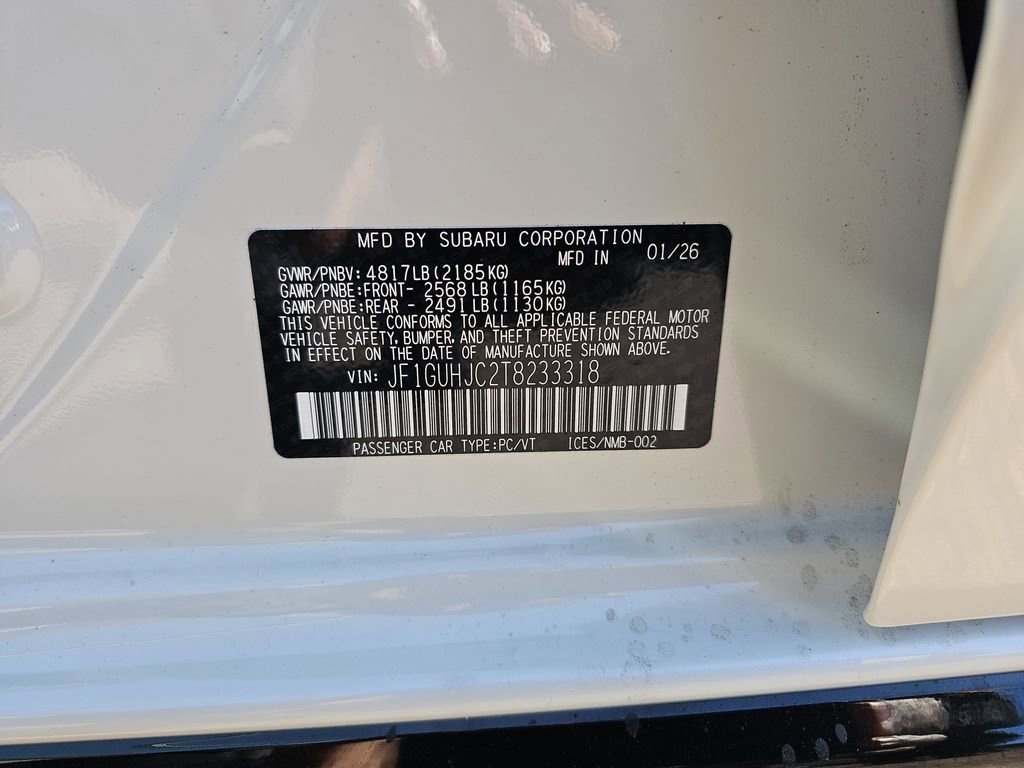 New 2026 Subaru Impreza RS image 37