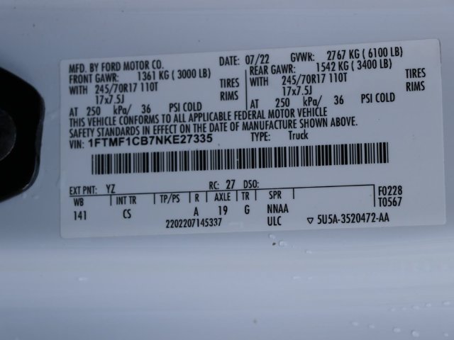 Certified 2022 Ford F150 XL w/ XL Power Equipment Group RWD image 32