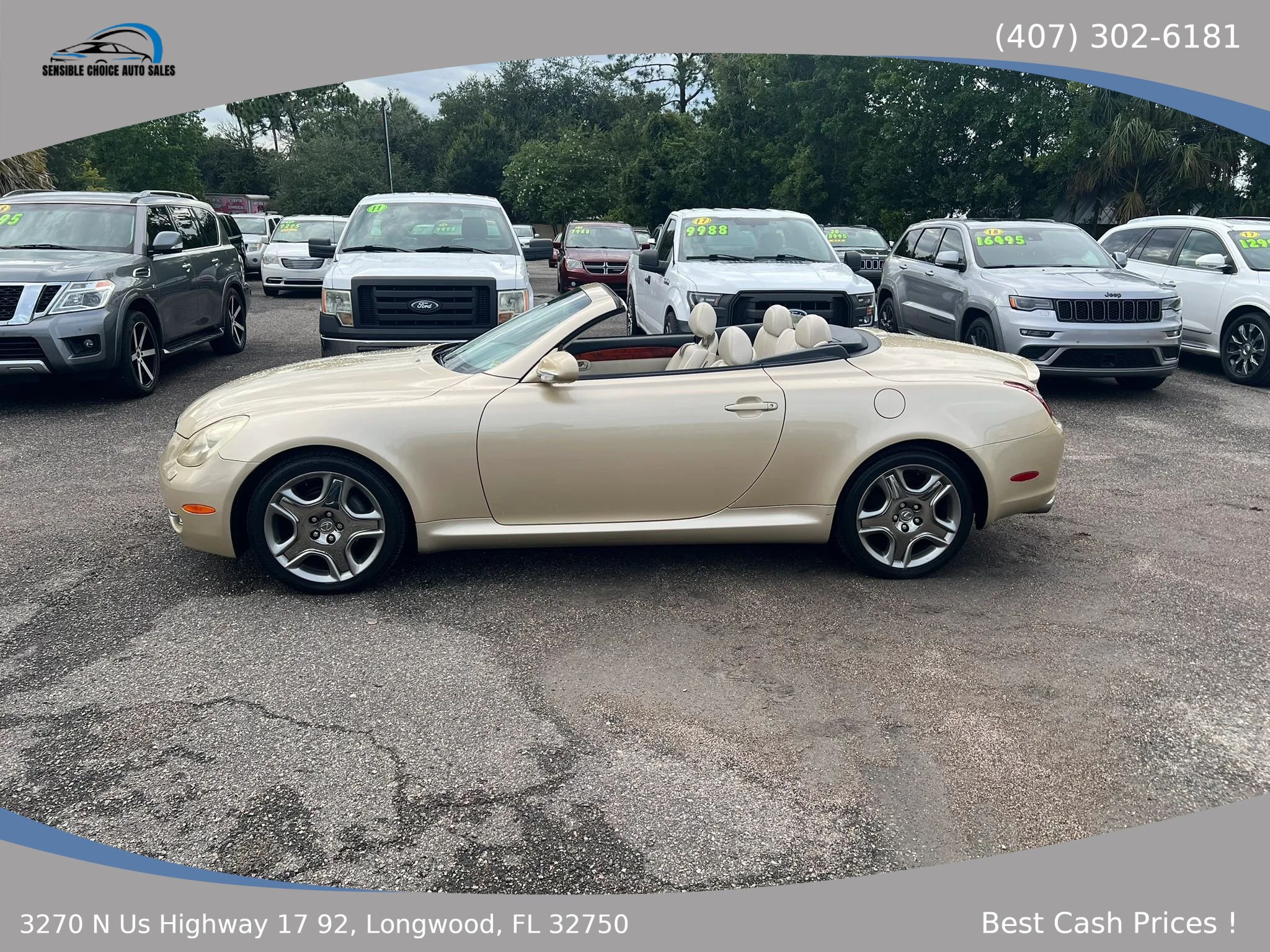 Used 2007 Lexus SC 430 Convertible w/ Preferred Accessory Pkg