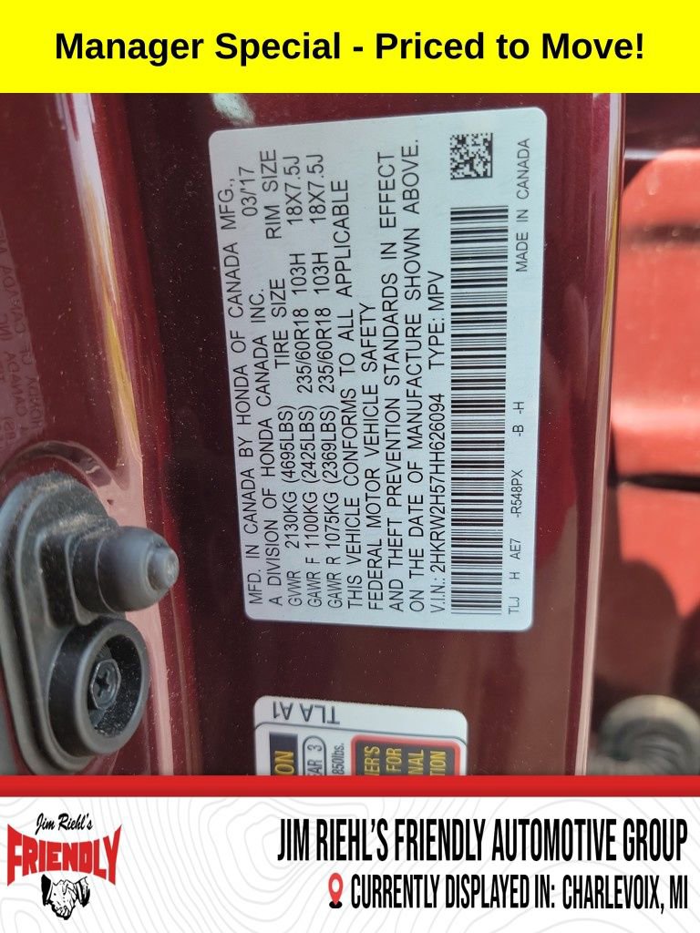 Used 2017 Honda CR-V EX image 29