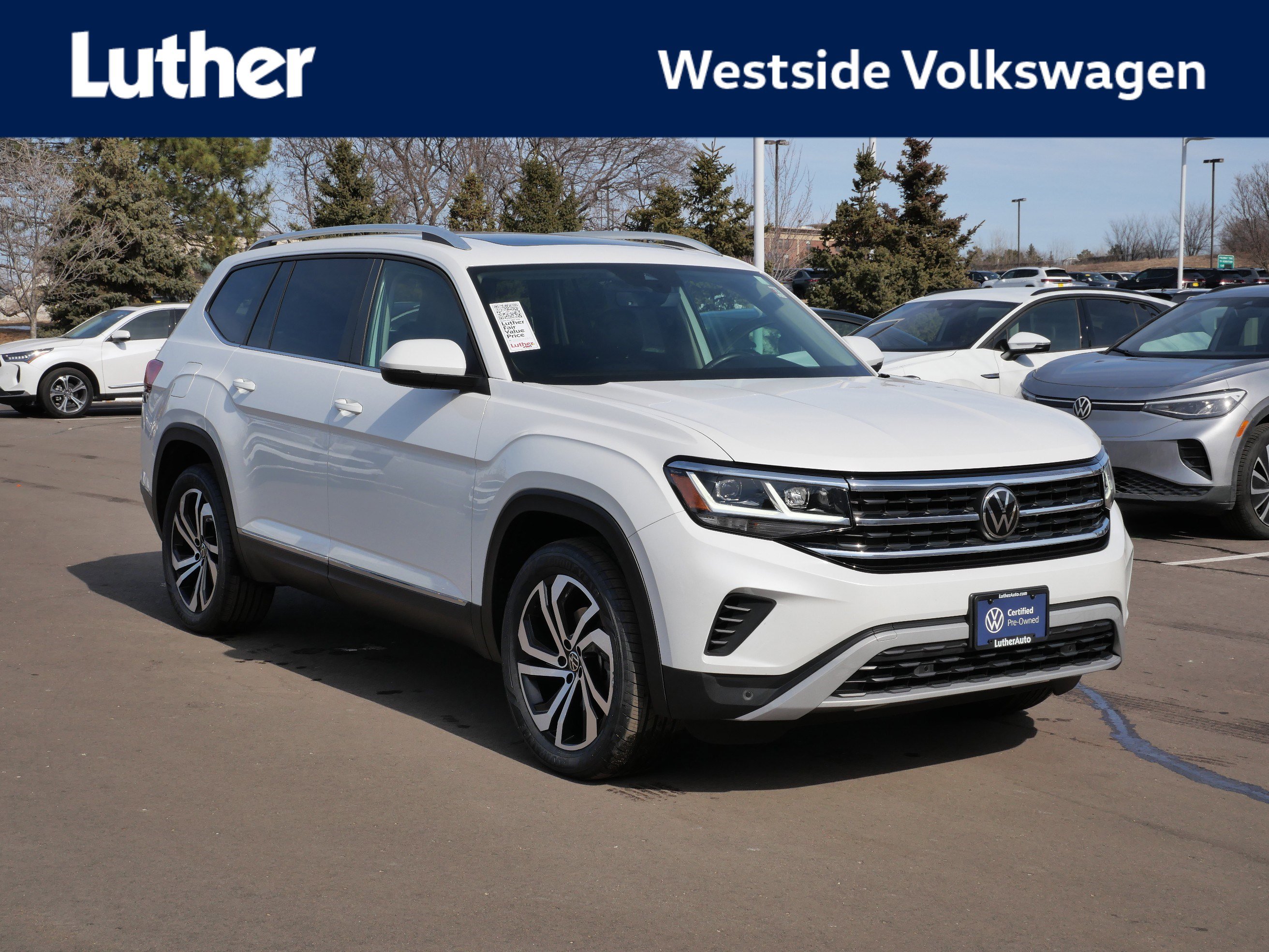 Certified 2023 Volkswagen Atlas SEL AWD/4WD video 1