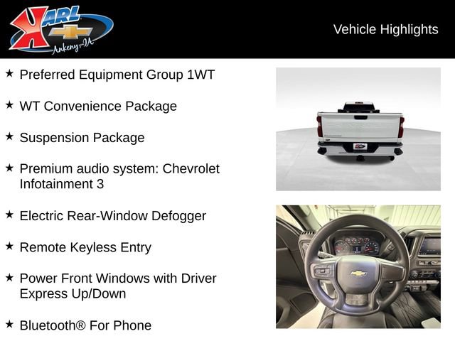 Used 2025 Chevrolet Silverado 2500 W/T w/ WT Convenience Package AWD/4WD image 2
