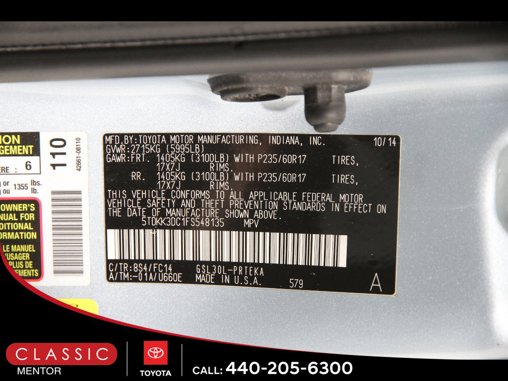 Used 2015 Toyota Sienna LE FWD image 23